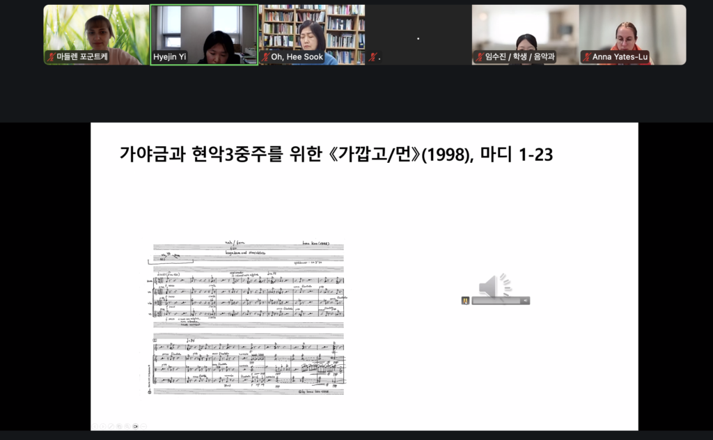 동시대 창작음악의 문화 간 공존과 여성 작곡가 담론