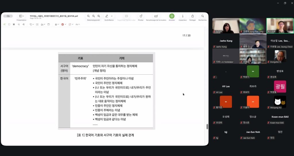 The 16th Theory Atelier: “A Community without the Common: On the Impossibility of Korean Democracy”